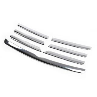 Sierlijsten voor radiatorgrille (7-delig, RVS) Mercedes Vaneo W414 2001–2005 foto 3