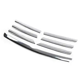 Sierlijsten voor radiatorgrille (7-delig, RVS) foto 3