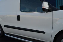 Fiat Doblo II 2010–2022 RVS raamlijsten foto 3