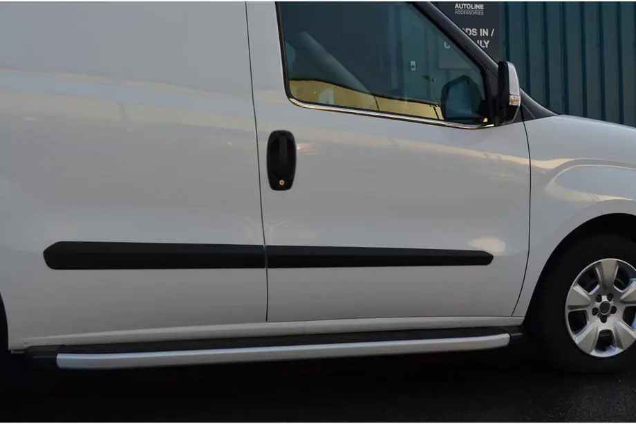 Fiat Doblo II 2010–2022 RVS raamlijsten Image