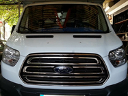 Ford Transit 2014– Grille-omlijsting (2014-2018, 2 stuks, RVS) OmsaLine - Italiaans roestvrij staal foto 5