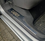 Volkswagen Caddy 2004–2010 Instaplijsten binnen (Carmos, staal) foto 2