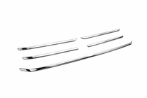 Volkswagen Crafter 2006–2016 Chroom grillelijsten 2011-2017 OmsaLine - Italiaans roestvrij staal foto 7