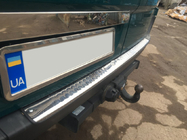 Mercedes Sprinter W906 2006–2018 RVS sierstrip boven kentekenplaat foto 3