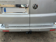 Volkswagen T5 Caravelle 2004–2010 RVS sierlijst boven kenteken voor openslaande achterdeuren OmsaLine - Italiaans roestvrij staal foto 5