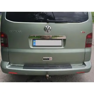 Sierlijst boven kenteken achterklep (RVS) foto 3