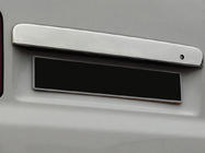 Volkswagen T5 2010–2015 RVS sierlijst boven kenteken voor dubbele achterdeuren foto 2