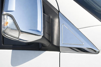 Mercedes Sprinter W906 2006–2018 RVS sierlijsten bij buitenspiegels (2 stuks) Carmos - Turks staal foto 9