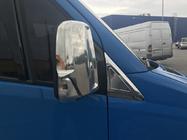 Mercedes Sprinter W906 2006–2018 RVS sierlijsten bij buitenspiegels (2 stuks) Carmos - Turks staal foto 3