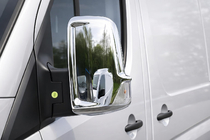 Volkswagen Crafter 2006–2016 Spiegelkappen set (2 stuks) Carmos, Turks staal foto 11