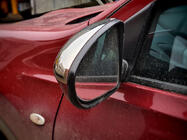 Nissan Qashqai 2010–2014 RVS spiegelkappen (set van 2) Carmos - Turks staal foto 4