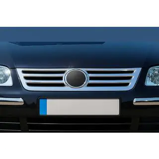 Grillelijst (RVS) Volkswagen Caddy 2004–2010 foto 1