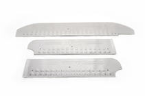 Mercedes Vito W639 2004–2014 Interieur instaplijsten (OmsaLine) Set van 4 stuks, OmsaLine - Italiaans roestvrij staal foto 3