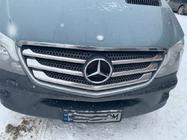 Mercedes Sprinter W906 2006–2018 Grillomlijsting (2013↗, RVS) foto 4