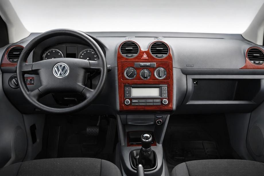 Volkswagen Caddy 2004–2010 Dashboard sierlijsten Aluminium Image