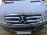 Mercedes Sprinter W906 2006–2018 Grilleomlijsting (2006-2013, RVS) foto 1