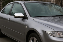 Mazda 6 2003–2008 Chroom spiegelkappen (set van 2) foto 1
