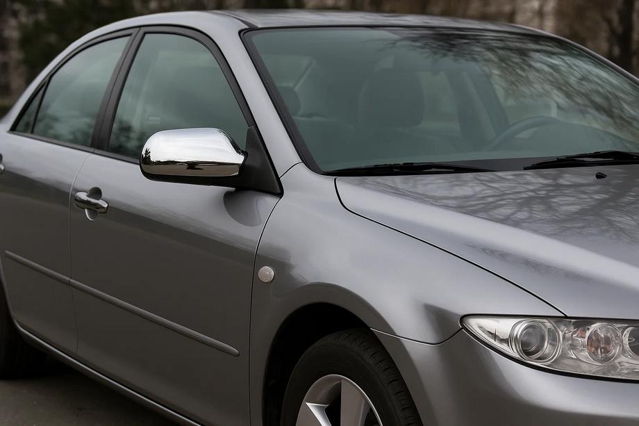 Mazda 6 2003–2008 Chroom spiegelkappen (set van 2) Image