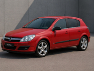 Opel Astra H 2004–2013 Buitenste raamomlijsting (RVS) Sedan, Carmos - Turks staal foto 1