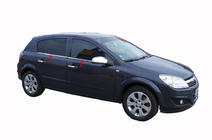 Opel Astra H 2004–2013 Buitenste raamomlijsting (RVS) Sedan, Carmos - Turks staal foto 8