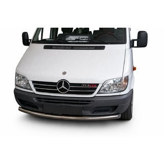 RVS bullbar voorzijde ST008 Mercedes Sprinter W901/902/903/904/905 1995–2006 foto 1