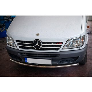 RVS bullbar voorzijde ST008 Mercedes Sprinter W901/902/903/904/905 1995–2006 foto 2