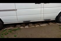 Mercedes Sprinter W901/902/903/904/905 1995–2006 Sidebars (2 stuks, RVS) Middellange wielbasis, Ø60 foto 3