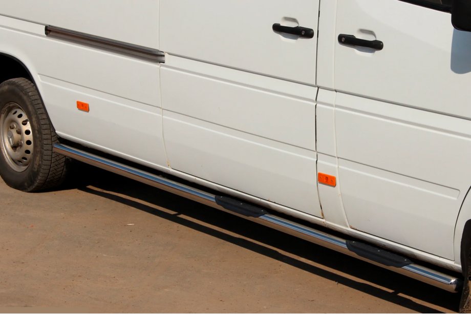 Volkswagen LT 1995–2006 Sidebars (2 stuks, RVS) Image