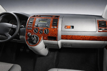 Volkswagen T5 Transporter 2003–2010 Dashboardpanelen (Turkije) Titanium foto 1