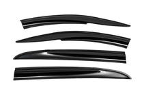 Renault Megane II 2004–2009 Raamwinddeflectoren SD (4 stuks, Perflex Sport) foto 5