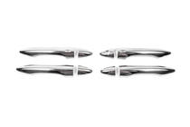 Hyundai IX-35 2010–2015 Deurgreep covers (set 4 stuks, RVS) Zonder chip, ABS – verchroomd kunststof foto 4