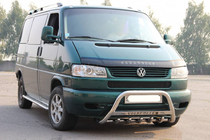 Volkswagen T4 Caravelle/Multivan 1990–2003 Bullbar WT003 60 mm (RVS) 51 mm, met opschrift foto 6