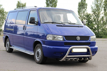 Volkswagen T4 Caravelle/Multivan 1990–2003 Bullbar WT003 60 mm (RVS) 51 mm, met opschrift foto 3