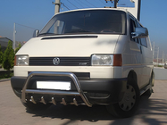 Volkswagen T4 Caravelle/Multivan 1990–2003 Bullbar WT003 60 mm (RVS) 51 mm, met opschrift foto 8
