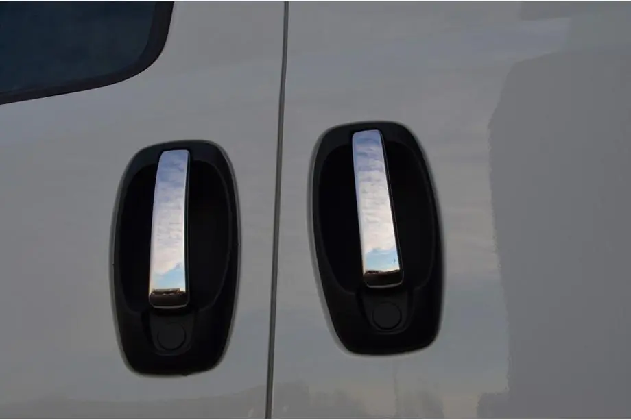 Citroen Nemo 2007–2017 Deurgreep covers (set 4 stuks, RVS) Image