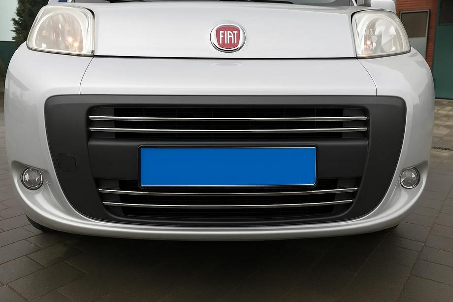 Citroen Nemo 2007–2017 RVS sierlijstset voor radiateurgrille (4-delig) Carmos - Turks staal Foto 3