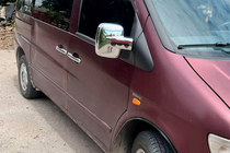 Mercedes Vito W638 1996–2003 Chroom spiegelkappen (set van 2 stuks) Gepolijst roestvrij staal foto 4