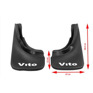 Premium spatlappen (Turkije, flexibel) Mercedes Vito W638 1996–2003 foto 4