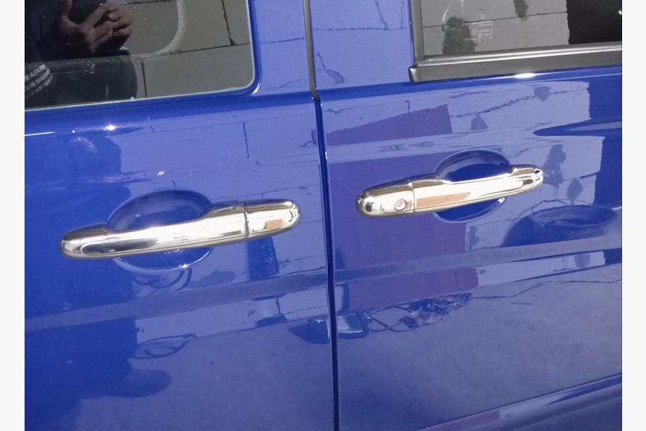 Mercedes Vito W639 2004–2014 RVS deurgreepkappen Set van 4 stuks, Carmos - Turks RVS Foto 6