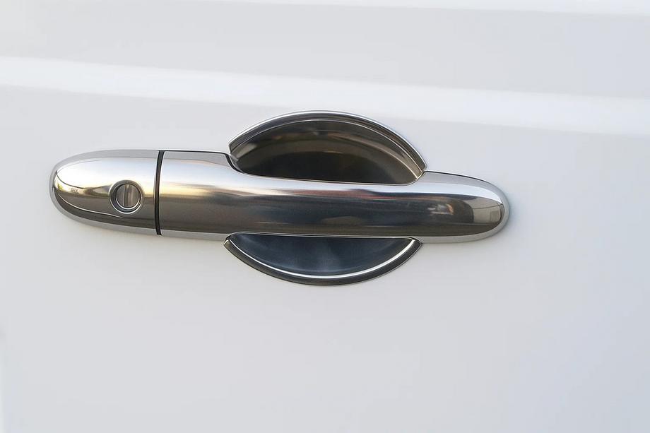 Mercedes Vito W639 2004–2014 RVS deurgreepkom afdekkappen 3 stuks Image