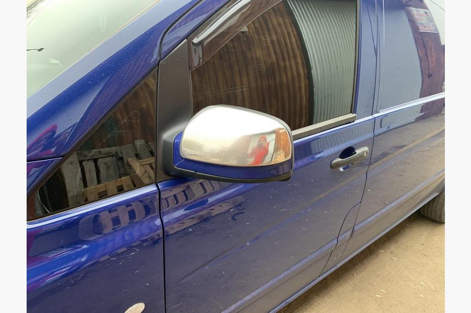 Mercedes Vito W639 2004–2014 Spiegelkappen Vito 2010-2015 (2 st.) Carmos - Turks staal Foto 6