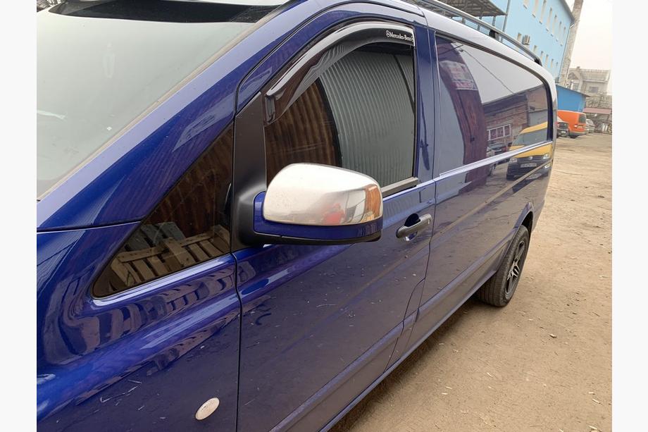 Mercedes Vito W639 2004–2014 Spiegelkappen Vito 2010-2015 (2 st.) Carmos - Turks staal Foto 2