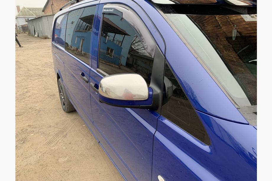 Mercedes Vito W639 2004–2014 Spiegelkappen Vito 2010-2015 (2 st.) Carmos - Turks staal Foto 7
