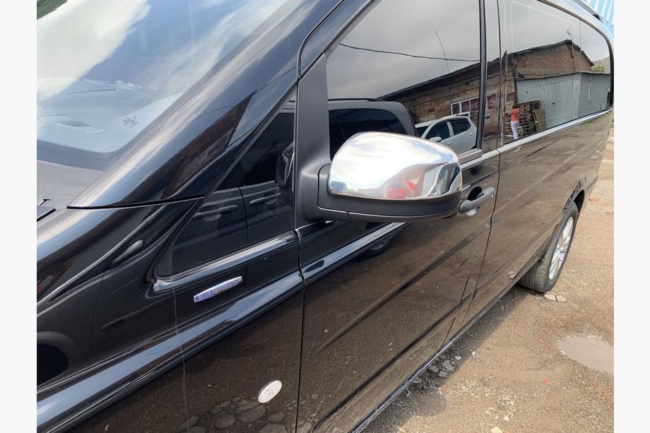 Mercedes Vito W639 2004–2014 Spiegelkappen Vito 2010-2015 (2 st.) Carmos - Turks staal Foto 9