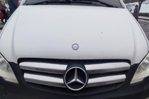 Mercedes Vito W639 2004–2014 Grille sierlijsten 2010-2015 (RVS) foto 3