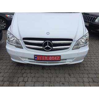 Grille sierlijsten 2010-2015 (RVS) Mercedes Vito W639 2004–2014 foto 4