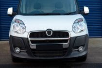Fiat Doblo II 2010–2022 Chromen mistlampomlijsting met strips (2010-2015, 4 stuks, RVS) Carmos - Turks staal foto 5
