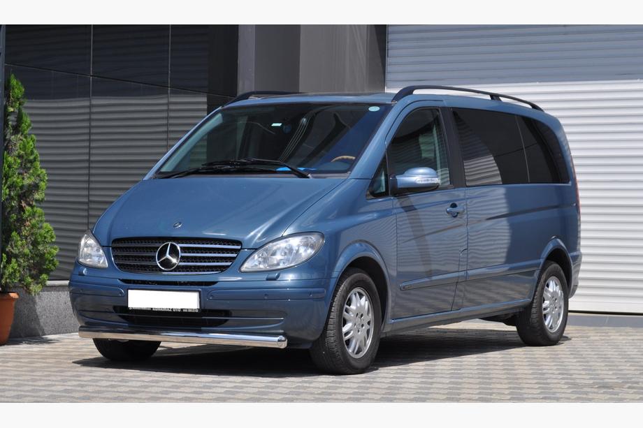 Mercedes Vito W639 2004–2014 Voorbumperbescherming ST008 (RVS) 2004-2010, 42 mm Foto 2