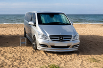 Mercedes Vito W639 2004–2014 Bumperlip BRB V1 (spuitklaar) Bouwjaar 2004-2010 foto 1