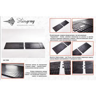 Achterste rubber automatten (2 stuks, Stingray) foto 2